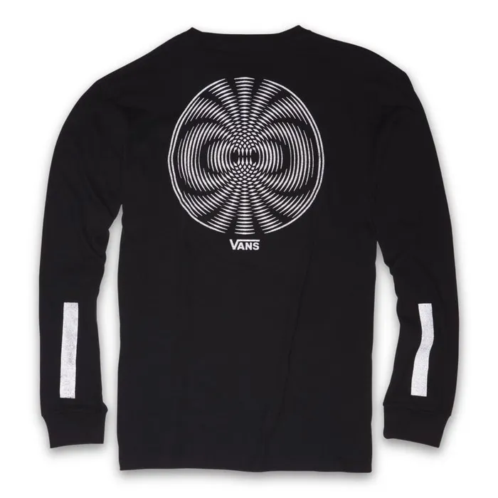 TShirts and Tanks Men Vans Pro Skate Reflective Long Sleeve TShirt Black TShirts and Tanks Men Vans Pro Skate Reflective Long Sleeve TShirt Black
