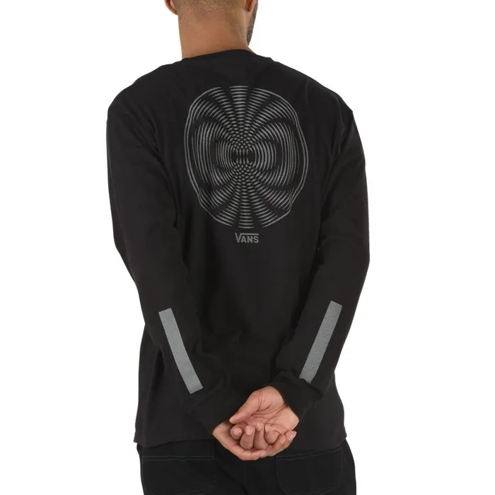 TShirts and Tanks Men Vans Pro Skate Reflective Long Sleeve TShirt Black TShirts and Tanks Men Vans Pro Skate Reflective Long Sleeve TShirt Black