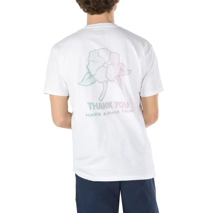 TShirts and Tanks Men Vans Thank You Floral TShirt White