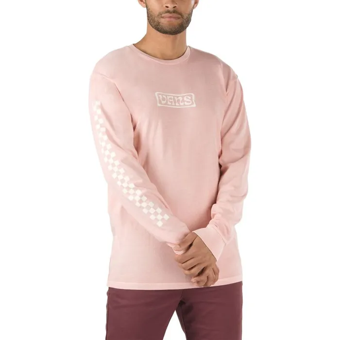 TShirts and Tanks Men Vans Washed Out Pro Skate Long Sleeve TShirt Peachy Keen