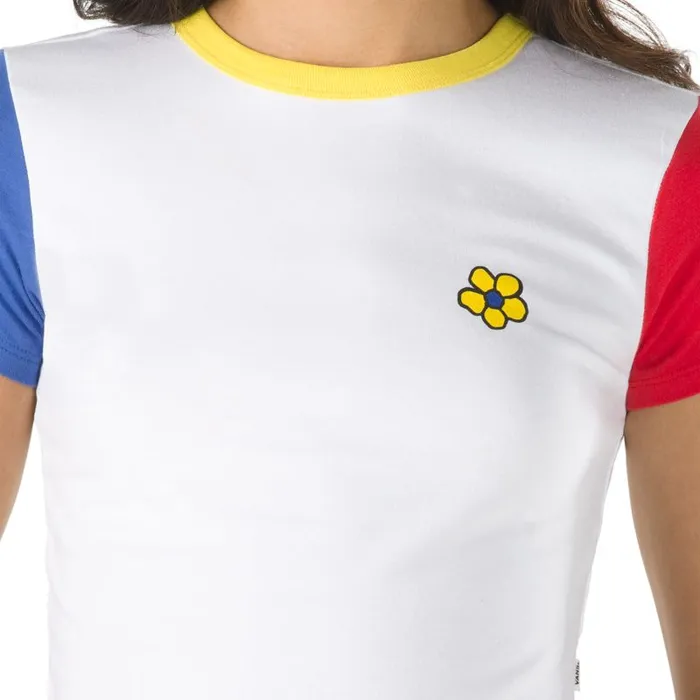 TShirts and Tanks Women Vans Brighton Baby Tee White