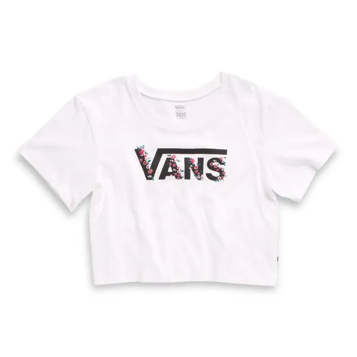 TShirts and Tanks Women Vans Bundlez Bell Tee White