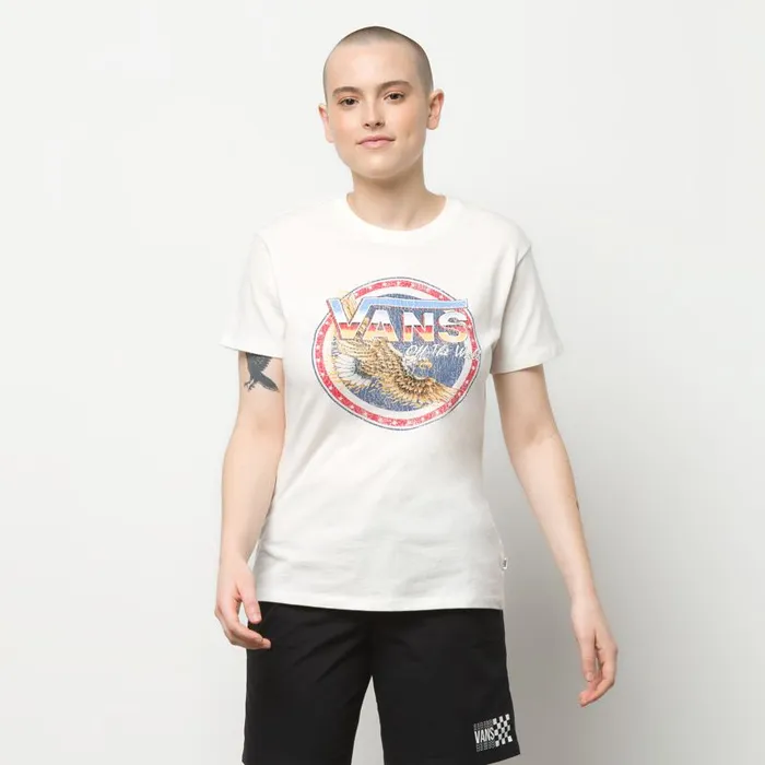 TShirts and Tanks Women Vans Hot Breeze Tee Marshmallow TShirts and Tanks Women Vans Hot Breeze Tee Marshmallow