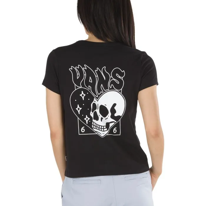 TShirts and Tanks Women Vans Lomina Baby Tee Black