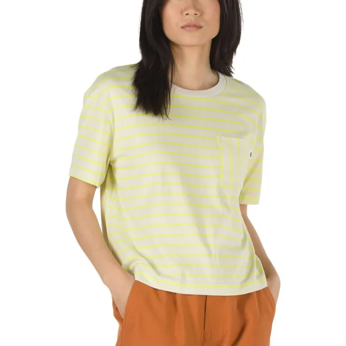 TShirts and Tanks Women Vans Mini Check Top Lemon Tonic