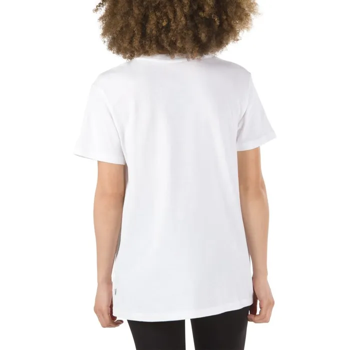 TShirts and Tanks Women Vans Rider Tri Boyfriend Tee White