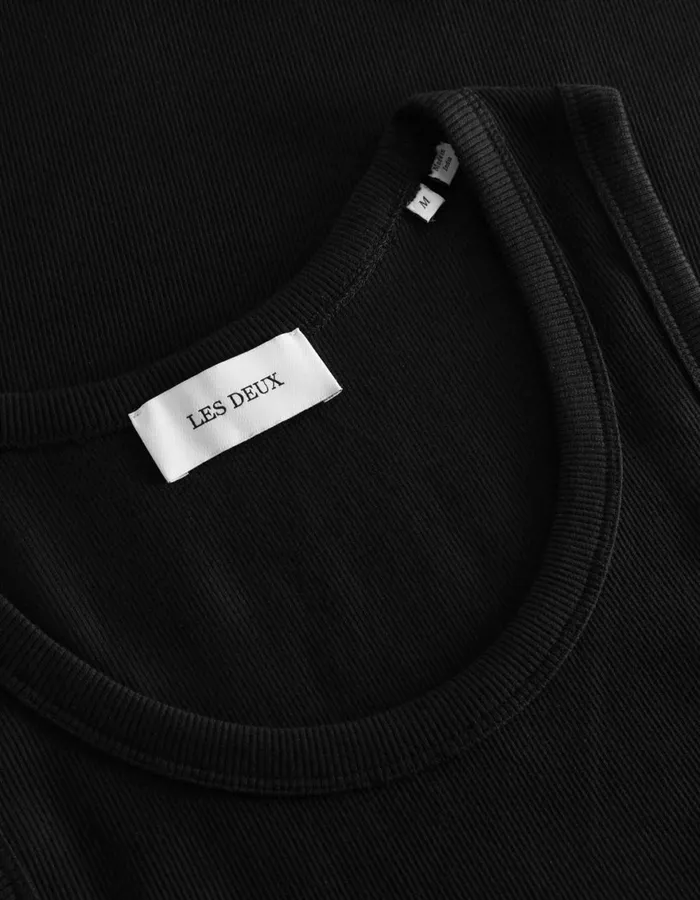 Tshirts Men Les Deux Arthur Tank Top 8211 BlackBlack