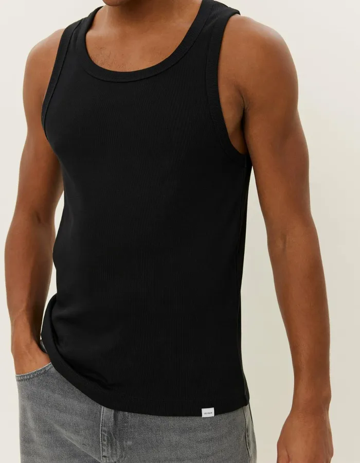 Tshirts Men Les Deux Arthur Tank Top 8211 BlackBlack