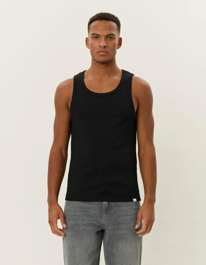 Tshirts Men Les Deux Arthur Tank Top 8211 BlackBlack