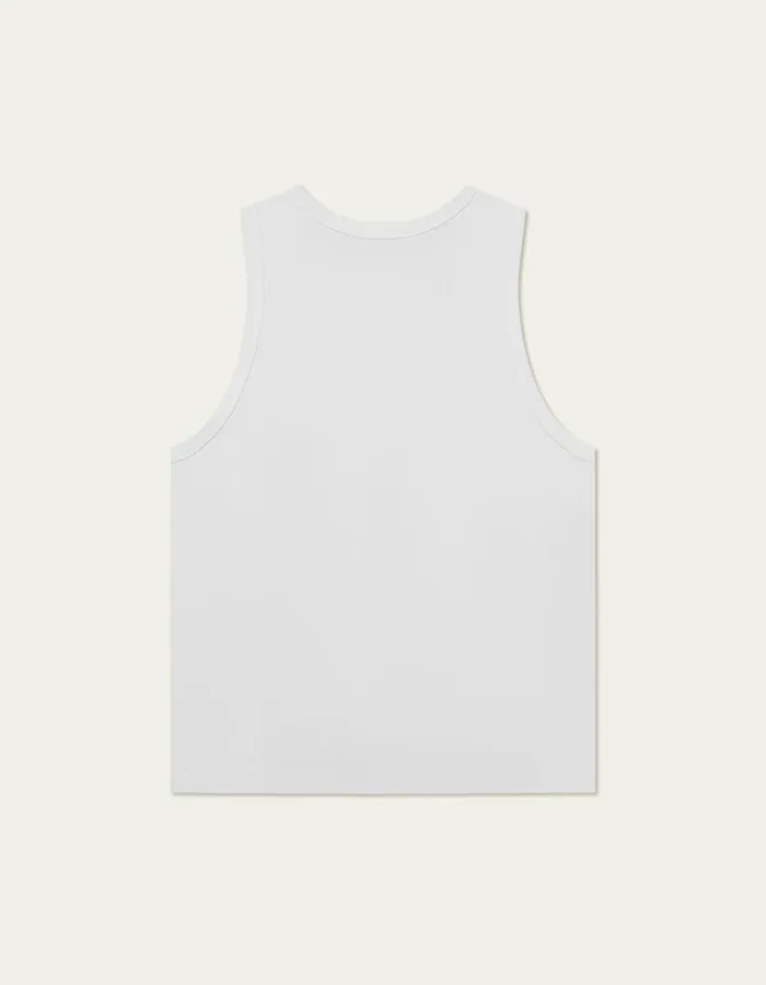 Tshirts Men Les Deux Arthur Tank Top 8211 WhiteWhite