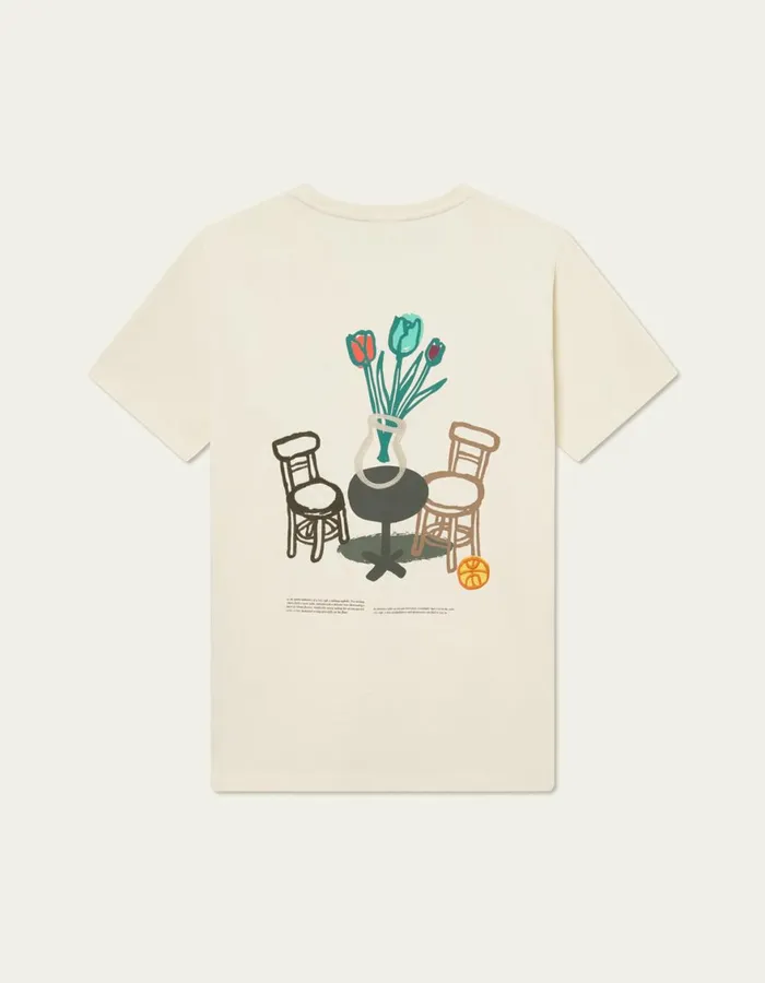 Tshirts Men Les Deux Bruno Caf TShirt 8211 Light Ivory