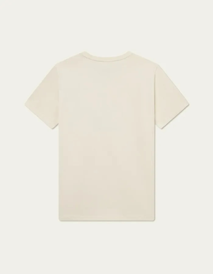 Tshirts Men Les Deux Bruno Cat TShirt 8211 Ivory
