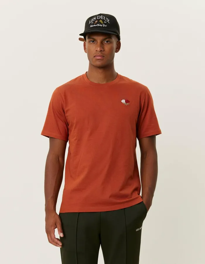 Tshirts Men Les Deux Clyde TShirt 8211 Arabian Spice