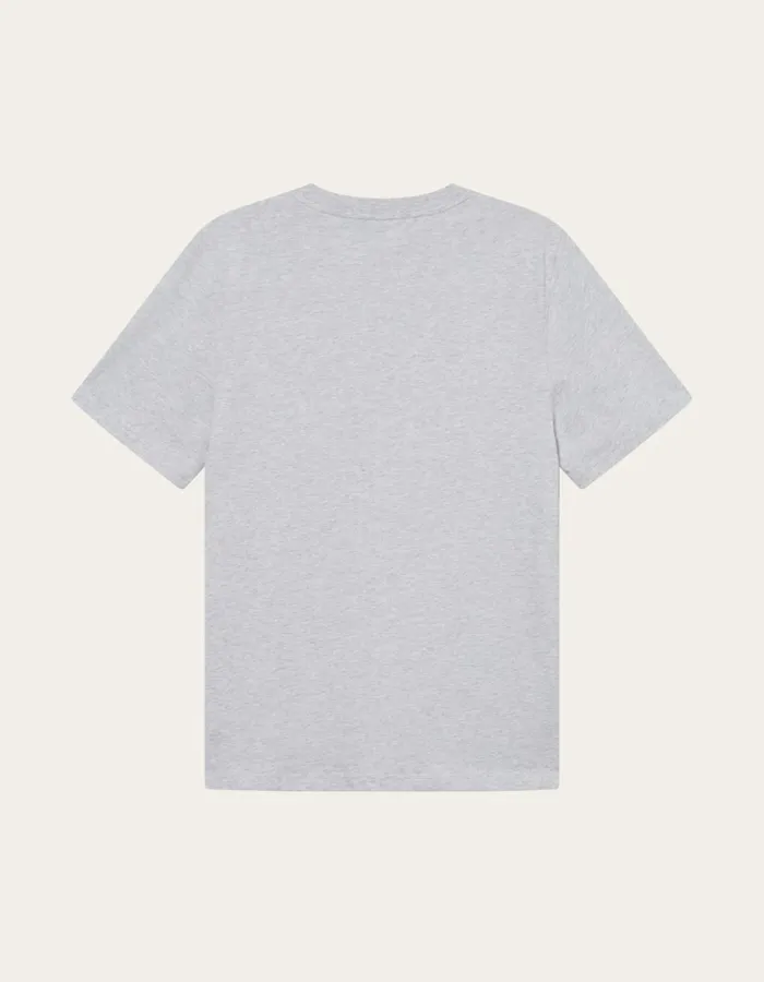 Tshirts Men Les Deux Clyde TShirt 8211 Snow Melange