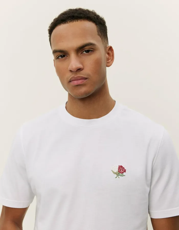 Tshirts Men Les Deux Clyde TShirt 8211 WhiteWhite