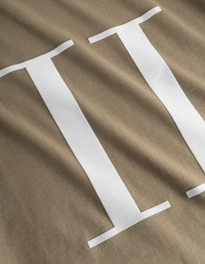 Tshirts Men Les Deux Encore TShirt 8211 WalnutWhite