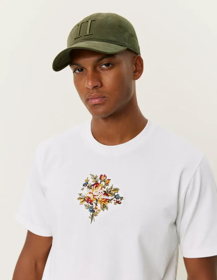 Tshirts Men Les Deux Fiore TShirt 8211 WhiteWhite
