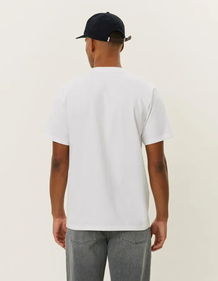 Tshirts Men Les Deux Geoffroy TShirt 8211 WhiteWhite