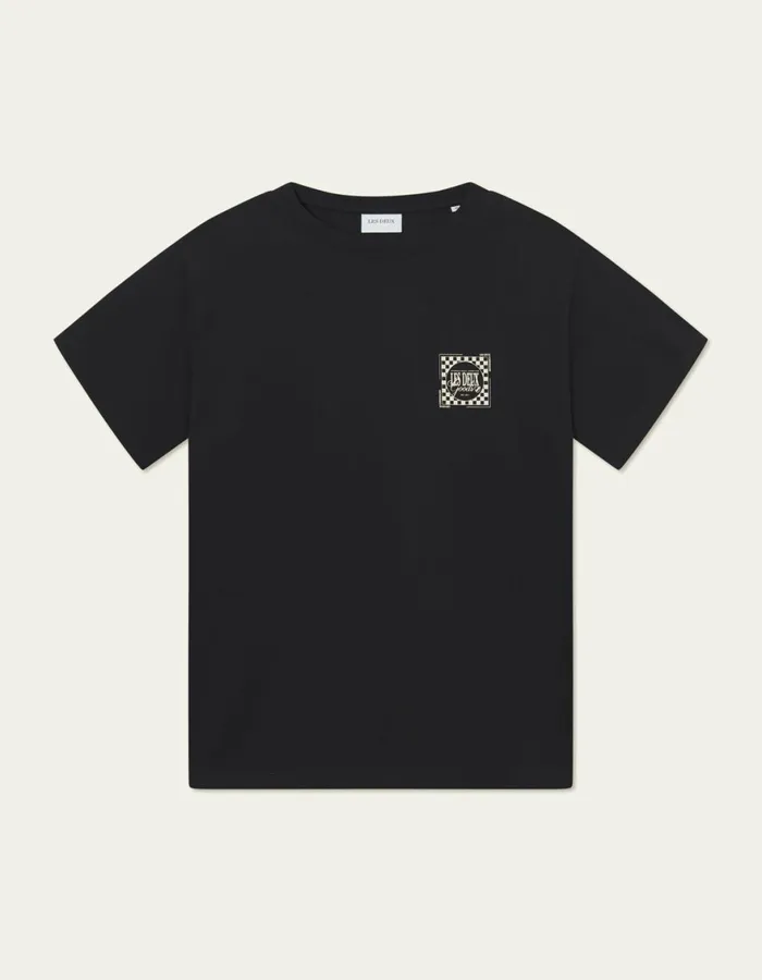 Tshirts Men Les Deux Goods TShirt 8211 BlackIvory