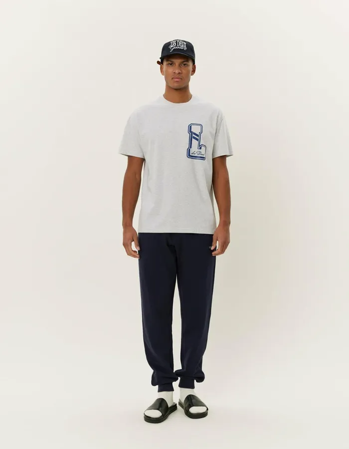 Tshirts Men Les Deux Libert TShirt 8211 Snow Melange
