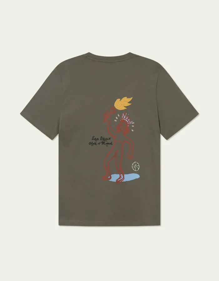 Tshirts Men Les Deux Luca TShirt 8211 Bungee Cord