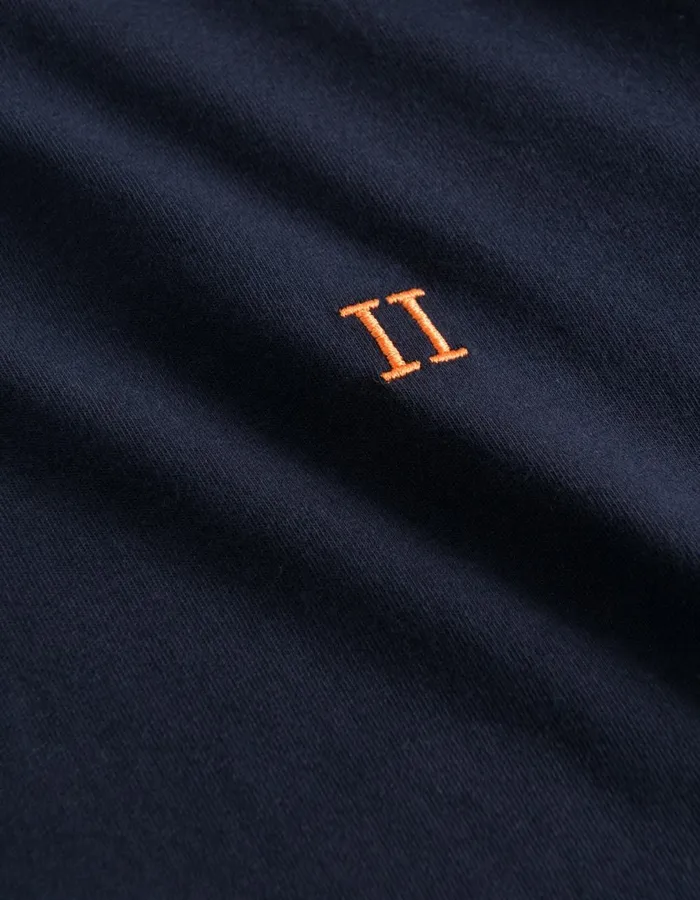 Tshirts Men Les Deux Norregaard TShirt 8211 Dark Navy