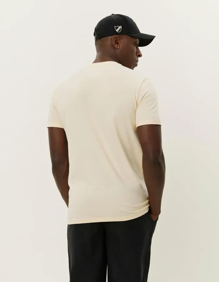 Tshirts Men Les Deux Norregaard Tonal TShirt 8211 Summer Melon