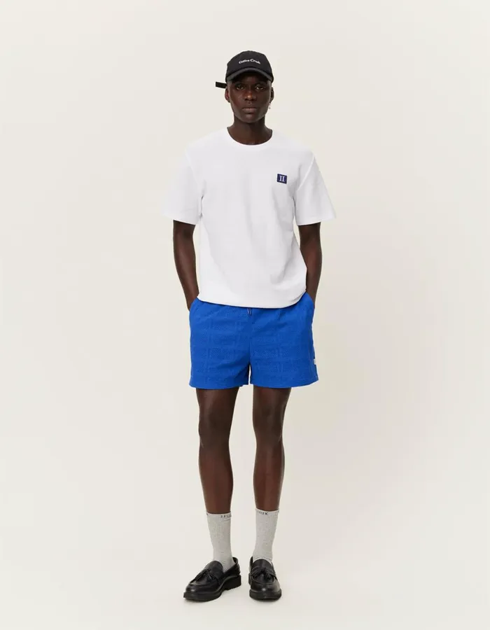 Tshirts Men Les Deux Piece Pique TShirt 8211 WhitePacific Ocean