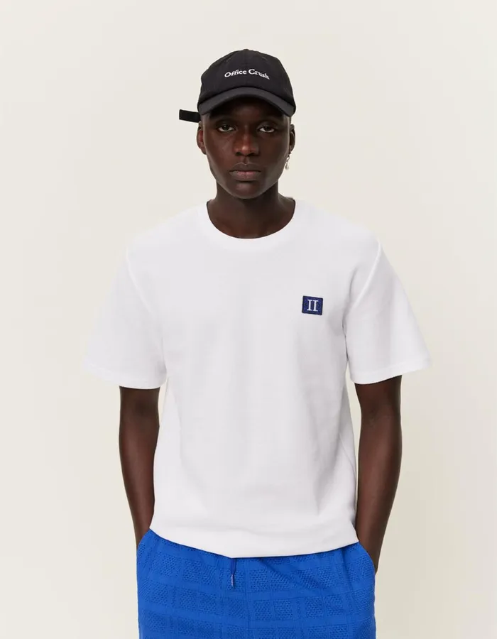 Tshirts Men Les Deux Piece Pique TShirt 8211 WhitePacific Ocean