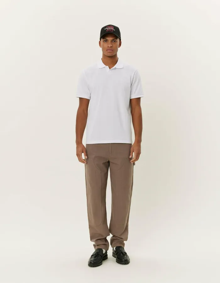 Tshirts Men Les Deux Piqu Polo 20 8211 WhiteWhite