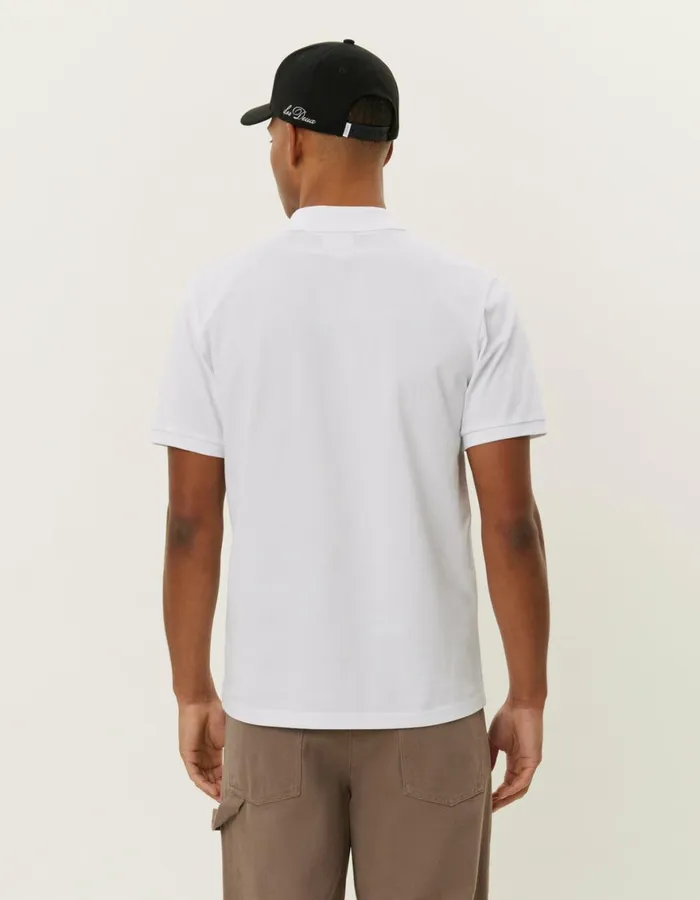 Tshirts Men Les Deux Piqu Polo 20 8211 WhiteWhite