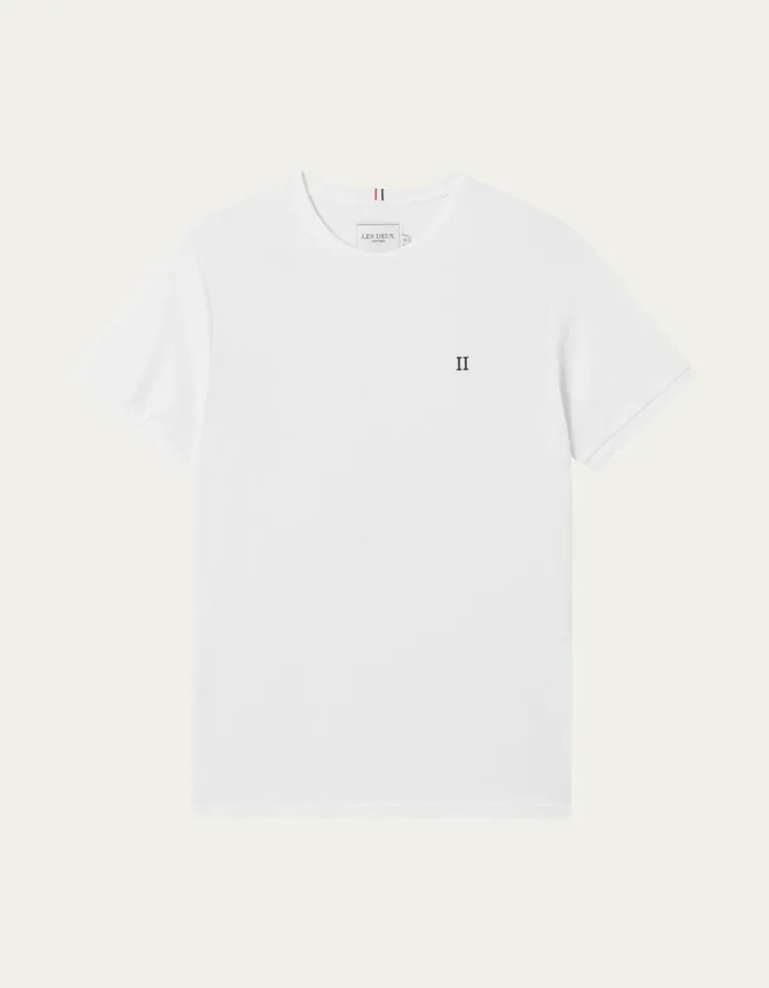 Tshirts Men Les Deux Pique TShirt 8211 White