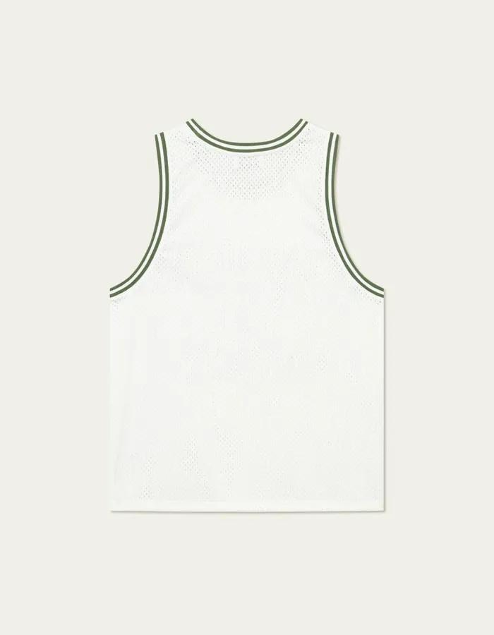 Tshirts Men Les Deux Silas Mesh Tank Top 8211 Light Ivory