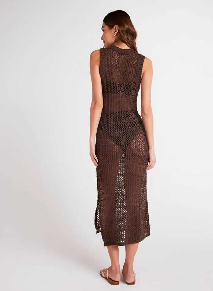 Tank Sweater Dress 8211 Cocoa Cabana Women Bella Dahl Midi Dresses Tank Sweater Dress 8211 Cocoa Cabana Women Bella Dahl Midi Dresses