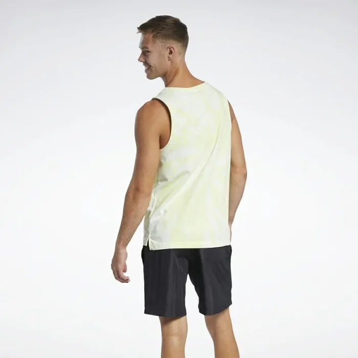Tank Tops Mens Reebok Classics TieDye Tank Top Semi Energy Glow