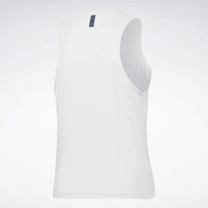 Tank Tops Mens Reebok LES MILLS ACTIVCHILL Sleeveless Tee True Grey 1