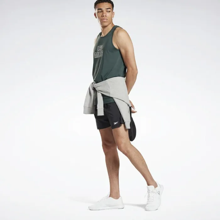 Tank Tops Mens Reebok LES MILLS ACTIVCHILL Tank Top Ivy Green