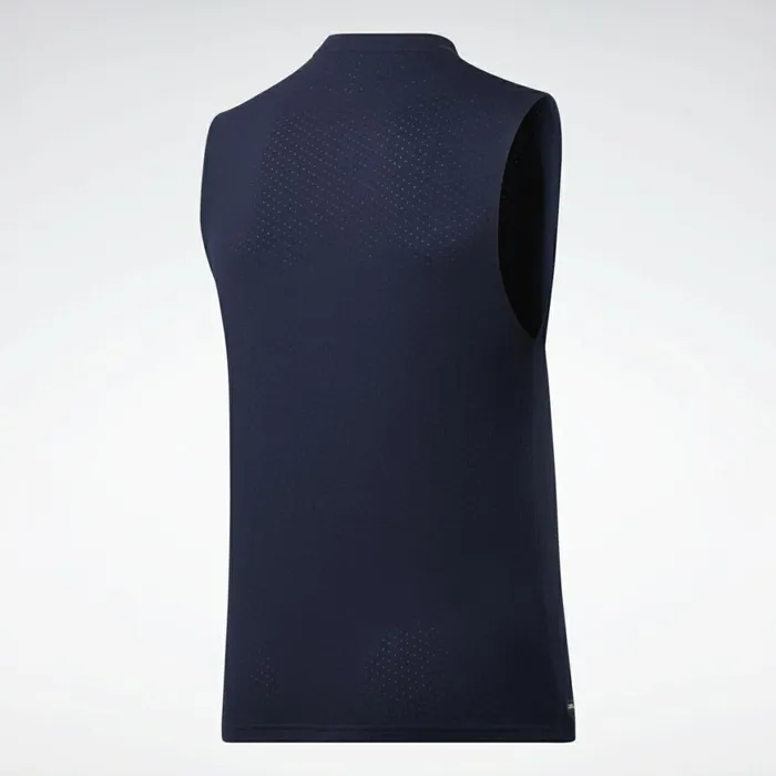 Tank Tops Mens Reebok Les Mills BodyPump Tank Top Vector Navy