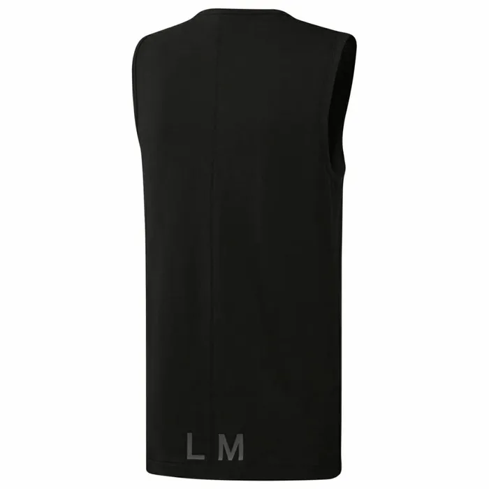 Tank Tops Mens Reebok LES MILLS Perforated Tank Top Black