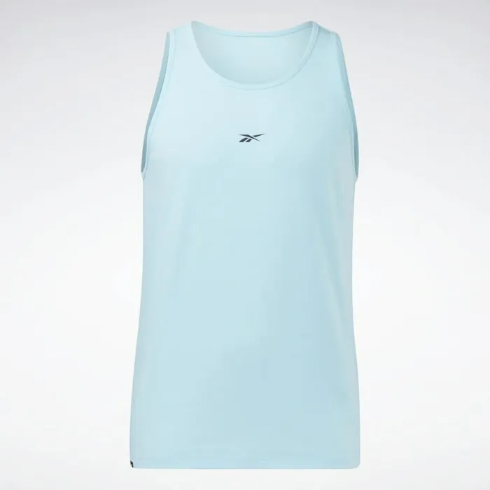 Tank Tops Mens Reebok Les Mills Regular Fit Tank Top Digital Glow