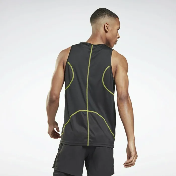 Tank Tops Mens Reebok Les Mills Speedwick Singlet Black
