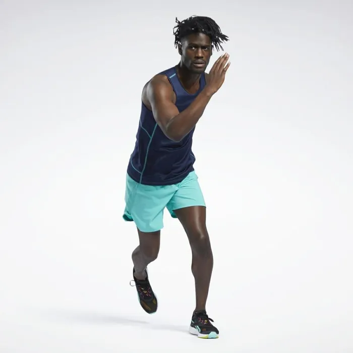 Tank Tops Mens Reebok Running Speedwick Singlet Vector Navy