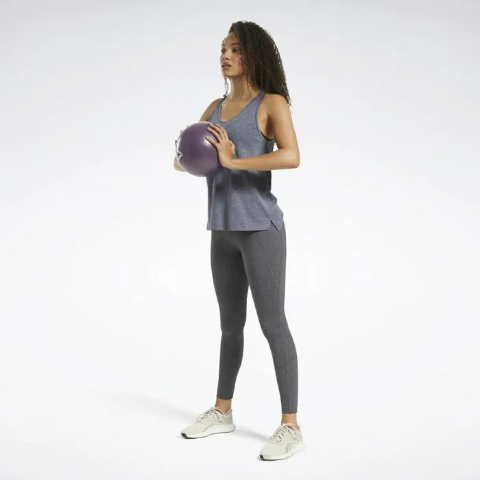 Tank Tops Womens Reebok ACTIVCHILLCOTTON Tank Top Vector Navy