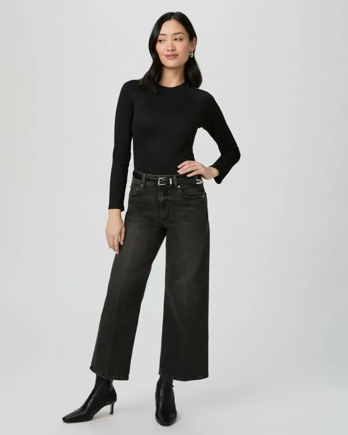 Tees and Tanks Women PAIGE Amren Tee 8211 Black Tees and Tanks Women PAIGE Amren Tee 8211 Black