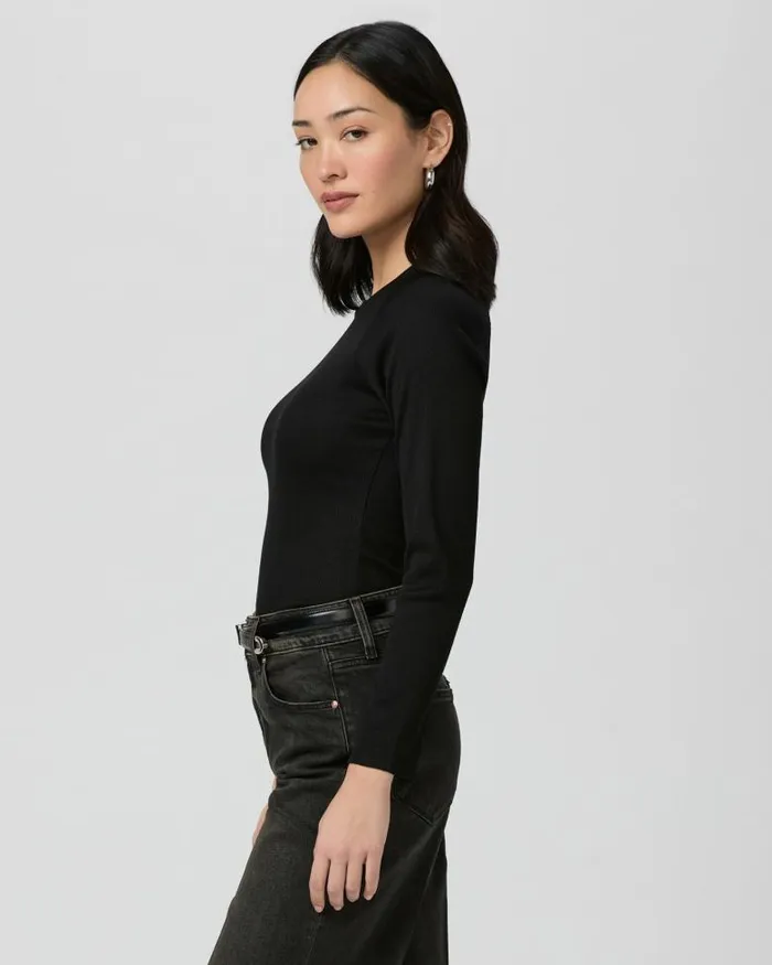 Tees and Tanks Women PAIGE Amren Tee 8211 Black Tees and Tanks Women PAIGE Amren Tee 8211 Black