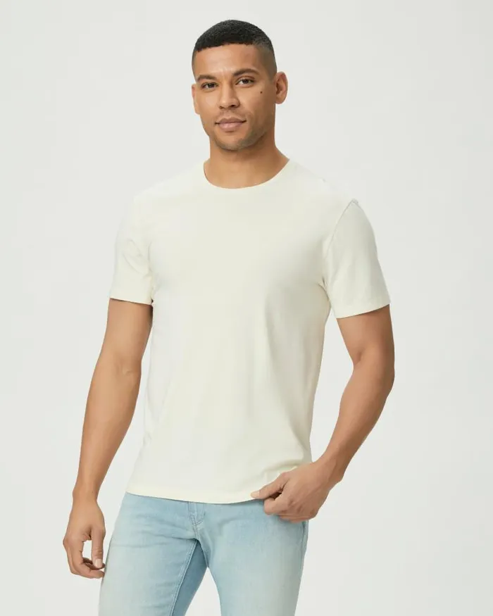 Tees Men PAIGE Cash Crew Tee 8211 Tan Ceramic Tees Men PAIGE Cash Crew Tee 8211 Tan Ceramic