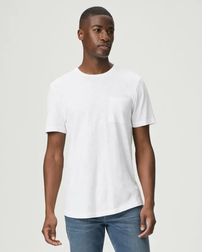 Tees Men PAIGE Kenneth Crew 8211 Fresh White