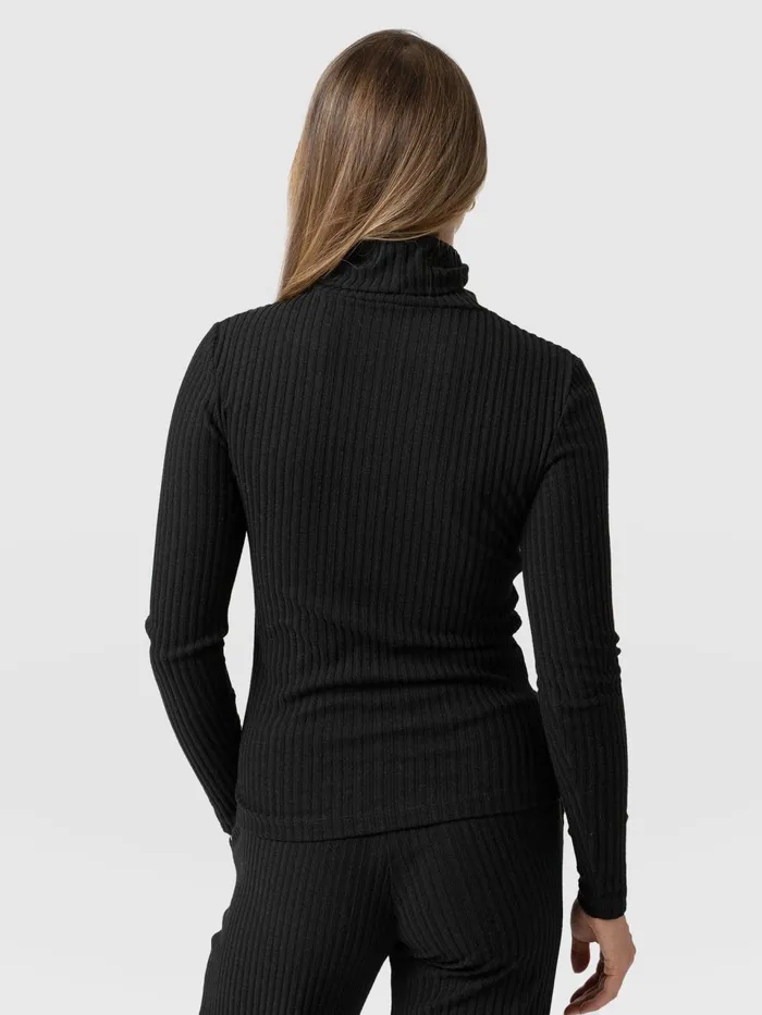 Tempest Turtle Neck 8211 Black Black Women Saint And Sofia Casual Tops