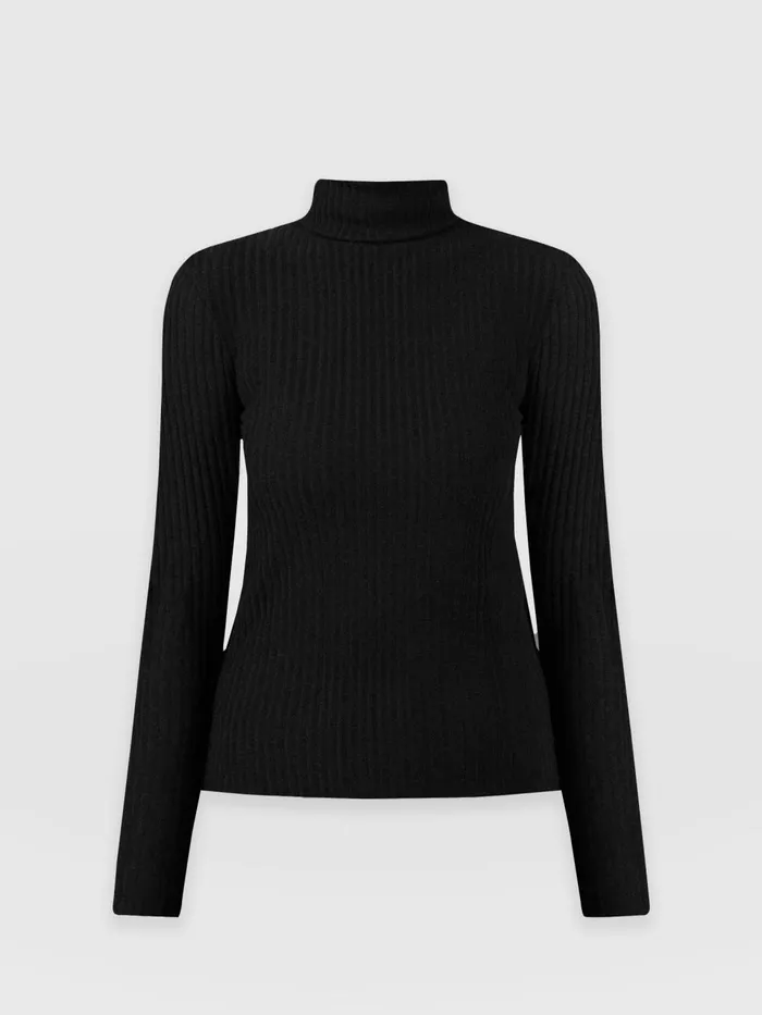 Tempest Turtle Neck 8211 Black Black Women Saint And Sofia Casual Tops