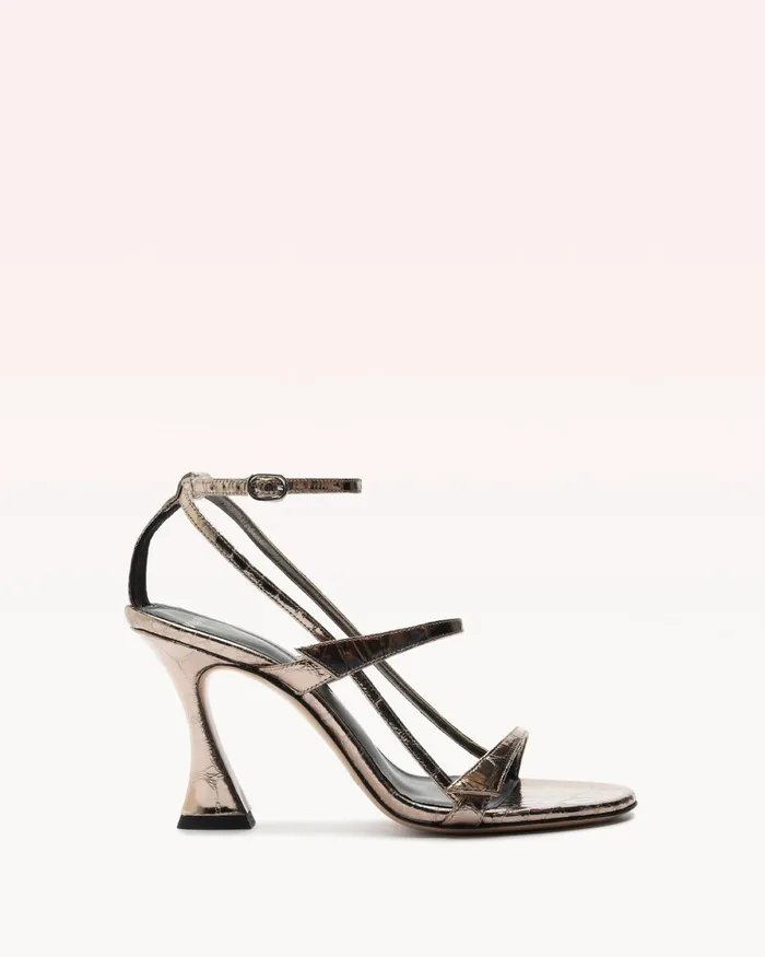 Tita Cage 85 Light Grafite Women Alexandre Birman Sandals